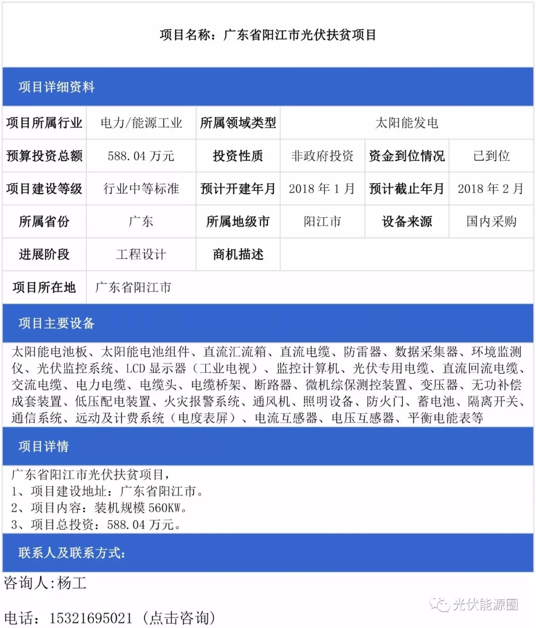 河南、廣東、安徽光伏電站項目