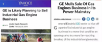 聚焦｜GE“可能計(jì)劃出售工業(yè)燃?xì)鈨?nèi)燃機(jī)”的背后：工業(yè)大拿齊“瘦身”！