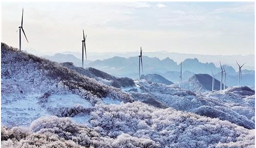 湖北?？悼h風(fēng)力發(fā)電好風(fēng)光