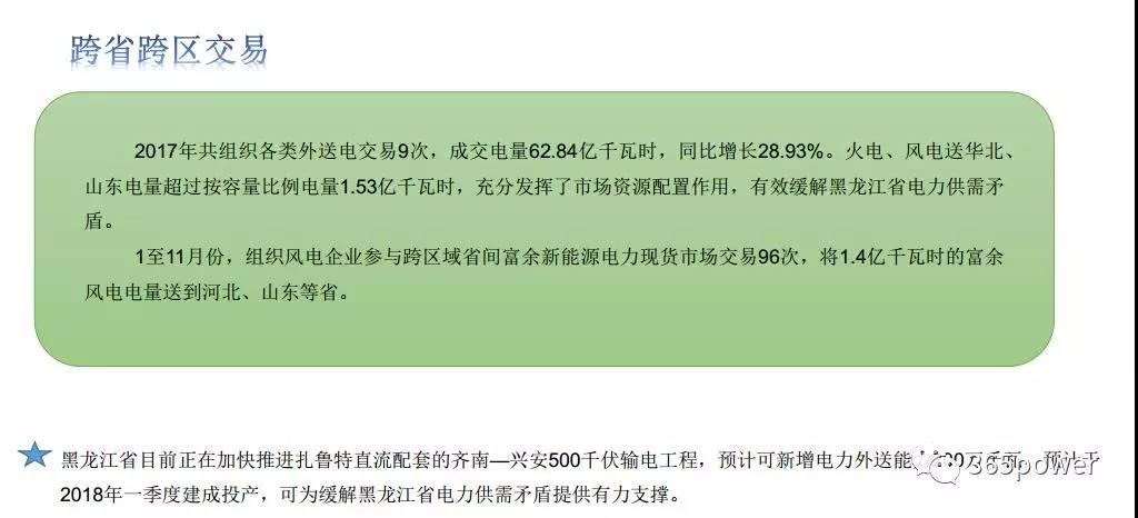 干貨！東北、西北區(qū)域2017售電市場情況
