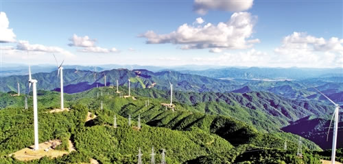 風力發(fā)電為江西帶來“好風光”