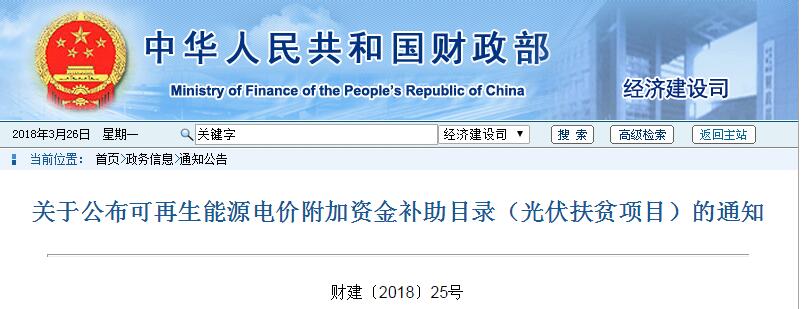 重磅：財(cái)政部戶(hù)用光伏扶貧電站名單來(lái)了！補(bǔ)貼優(yōu)先發(fā)放