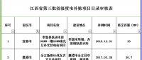 264MW！江西公示第三批省級光伏度電補貼目錄項目審核結(jié)果
