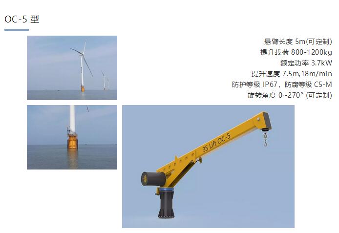 海上風(fēng)電場運(yùn)維最in的風(fēng)機(jī)平臺(tái)吊機(jī) 了解一下
