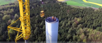 視頻派丨230米！世界上最高的風電機組吊裝全過程