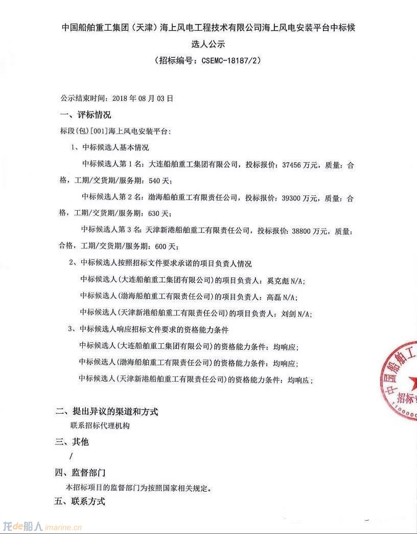 3.7億元！這家船廠將中標(biāo)海上風(fēng)電安裝平臺(tái)