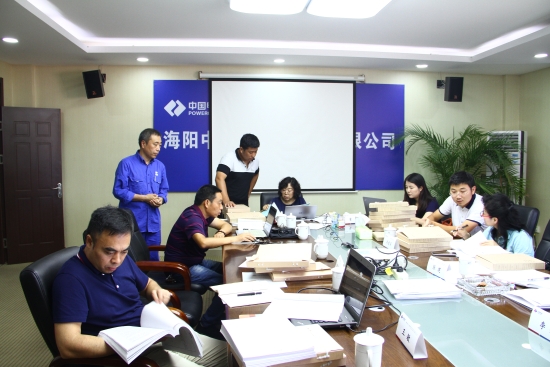 中國(guó)電建水電五局總承包建設(shè)的海陽(yáng)一期風(fēng)電項(xiàng)目通過(guò)竣工檔案專項(xiàng)驗(yàn)收