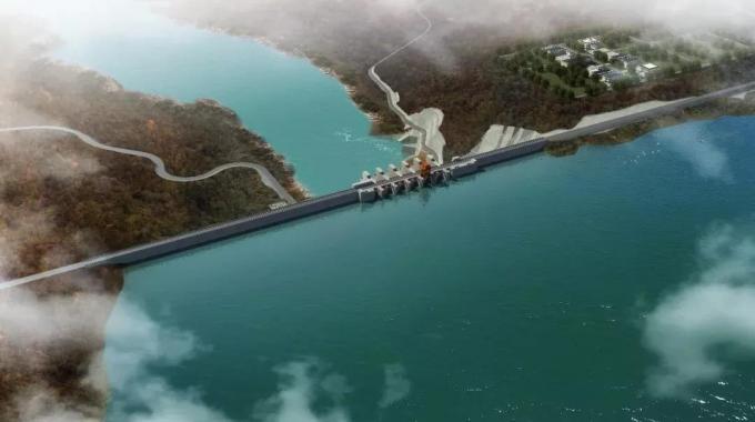 中國企業(yè)在非洲承攬的最大水電工程項目  安哥拉卡古路.卡巴薩水電站 規(guī)劃裝機容量217.2萬千瓦，建成后將滿足安哥拉50%以上供電需求。
