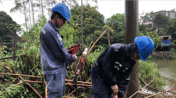      截止9月17日16時，受臺風(fēng)“山竹”影響停電的居民全部恢復(fù)供電。